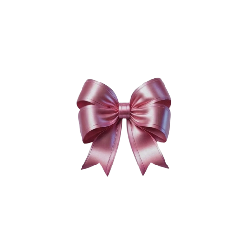 Pink Bow Sticker